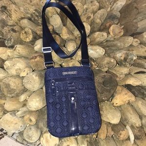 EUC Vera Bradley Navy Crossbody Purse